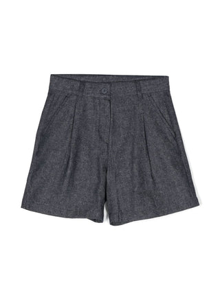 Aspesi Shorts con pinces da bambina F23011PBC0064