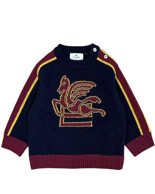 Etro Maglia in lana e cashmere da neonato GV9500-Z2498