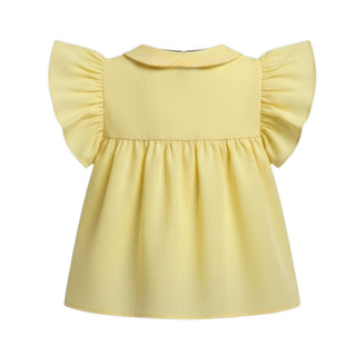 J.o Milano Camicia In Lino Per Bambina 676C4J