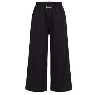 Disclaimer Pantaloni Sportivi A Palazzo Con Strass 26IDK59263N Per Bambina