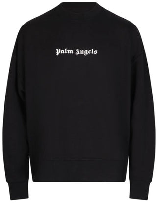 Palm Angels Felpa girocollo con logo PMBA074F23FLE0031001