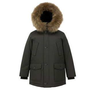 Jacke im kanadischen Parka-Stil mit Fellkapuze GCM01-NK
