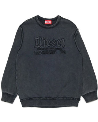 Diesel Felpa girocollo con grafica gotica J02491-KYAZR