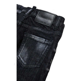 Dsquared2 Jeans In Denim Nero Per Neonato DQ01TC-D0ABS-DQ02