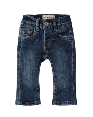 Roy Roger's Jeans Bootcut in denim blu da neonata RF196