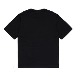 Dsquared2 T-shirt Nera In Jersey Con Stampa Per Bambini DQ3167-D0ACD-DQ900