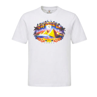 Casa Blanca T-shirt Bianca Con Stampa Celestial Pyramid M-PF26-JTS-001-09 Per Uomo