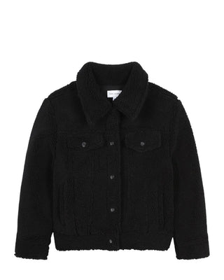 Marc jacobs Giubbino nero in teddy W60265