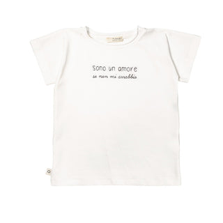 Maperò T-shirt A Maniche Corte Con Ricamo M33174 Da Neonato