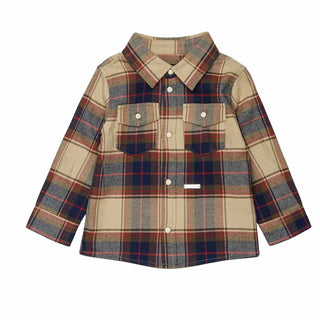 Dsquared2 Camicia A Quadri In Flanella DQ3491-D0AIA-DQ717 Per Neonato