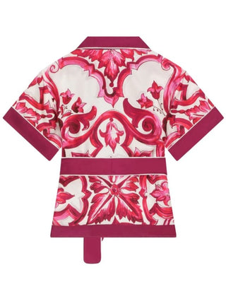 Dolce &amp; Gabbana Gemustertes Hemd L55S605-G7EY5