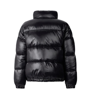 Save the Duck Giubbino Cini nero in nylon laqué da bambina J31326G2