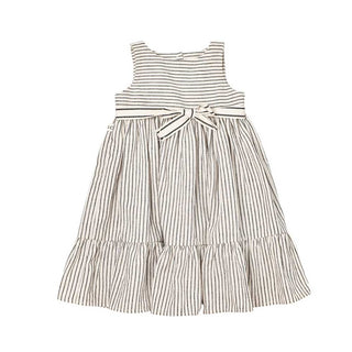 Maperò Vestina A Righe In Misto Lino M33220