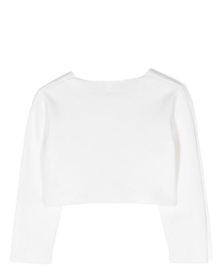 Il Gufo Cardigan in cotone PATGF423EM109