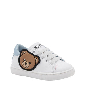 Moschino Sneakers con  teddy e scritta logo laterale 84098