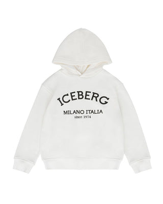 Iceberg Felpa Girocollo MFICE5122J Unisex Junior