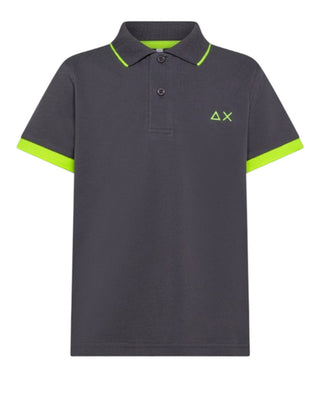 Sun68 Polo A Maniche Corte A35320 Con Logo