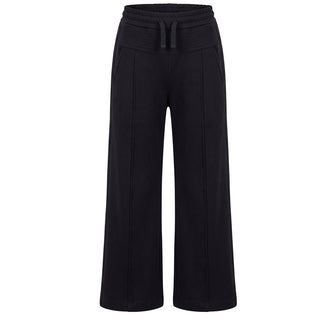 Lanvin Pantaloni Sportivi Neri N30419/09B Per Bambina