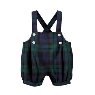 Arc-en-ciel Completo con camicia e salopette tartan 1132T