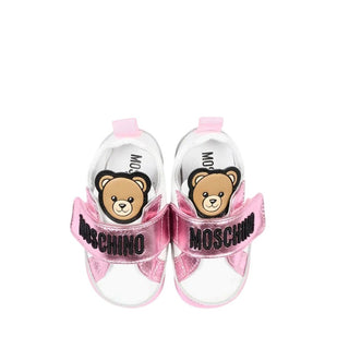 Moschino Sneakers con dettagli metalizzati 84067