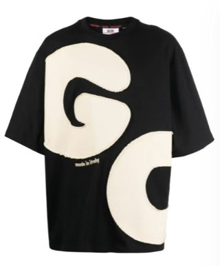 GCDS T-shirt girocollo con logo SS22M130127