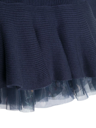 Simonetta Dress with flounced skirt ST1A00W0121620BL