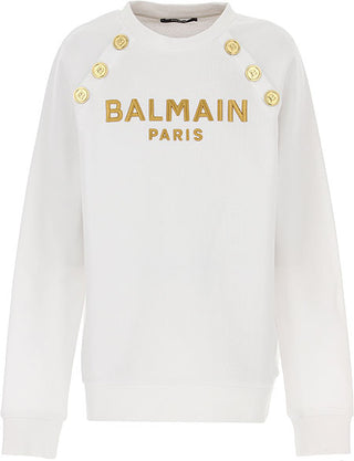 Balmain Felpa girocollo 6P4650