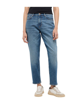 Mustang Jeans Dritti A Vita Alta BROOKS In Cotone