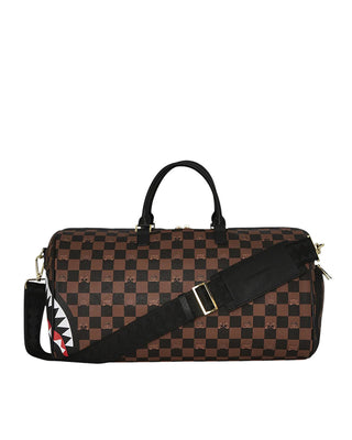 SPRAYGROUND Borsone PEEKING CHARACTER CHECK DUFFEL 910D7506NSZ Unisex