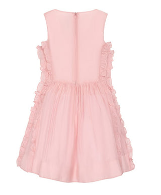 Simonetta Rundhalskleid 1K1312-KC150 mit Schleife für Mädchen