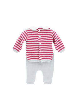 Little Bear Zweiteiliger Playsuit li033 Knöpfe auf der Rückseite