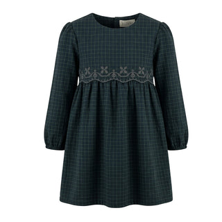 BLOOM Abito In Cotone A Quadri 139205 Per Bambina