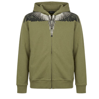 Marcelo Burlon Kapuzenpullover mit Reißverschluss MB22060020