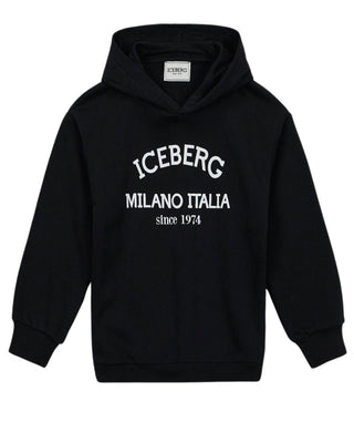 Iceberg Kurzes Sweatshirt mit Kapuze MFICE5336J