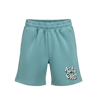 Iceberg Bermuda In Felpa Verde Menta Per Bambino BFICE6111BJ-V6