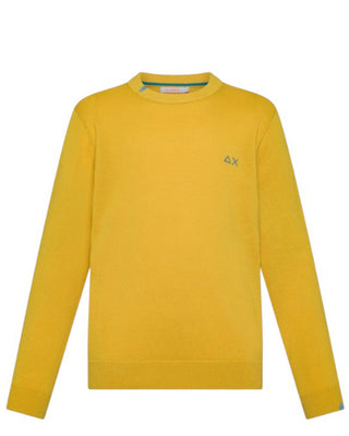 Sun68 Maglia Girocollo K35301 Con Logo