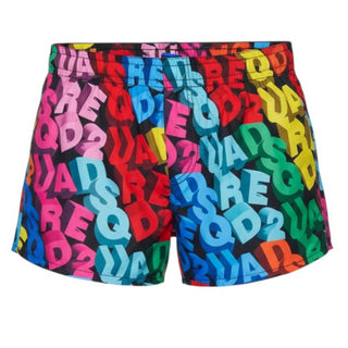 Dsquared2 Boxer Mare Multicolor Da Bambino DQ3292-D0AH6-DQ003