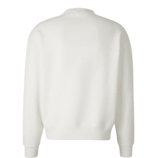 Palm Angels Felpa girocollo bianca con logo PMBA08HF25FLE0030310