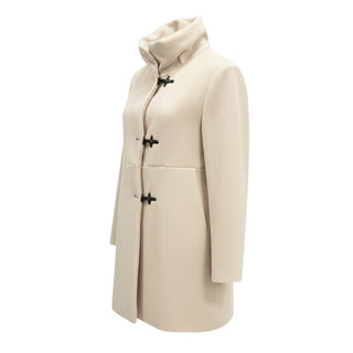 Fay Cappotto lungo in lana con ganci FT2A70-E0051