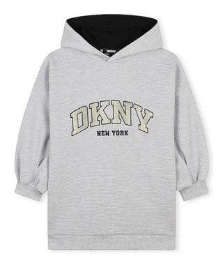 Dkny Abito in felpa grigio con logo D60264