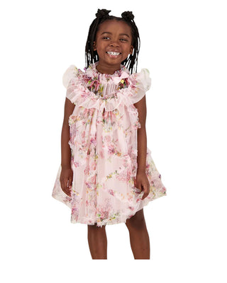 Angel's Face Abito in tulle fantasia ELLE FLORAL TULLE