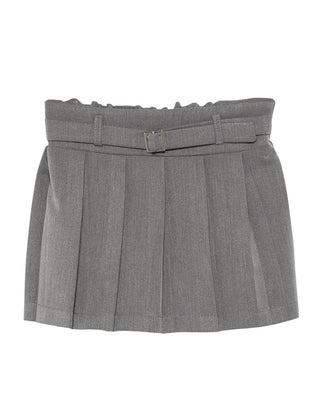 Lù:Lù Gonna a pieghe con cintura LL3252