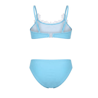 Selini Action By Eleni Balerba Bikini Azzurro Con Applicazioni Per Bambina B2017-EST17