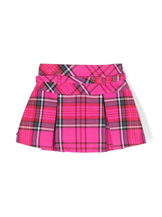 Fendi Gonna corta a pieghe JFE098-AOB2