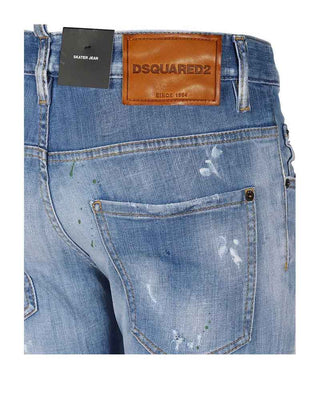 Dsquared2 Jeans Skater S74LB0851 In Denim Uomo
