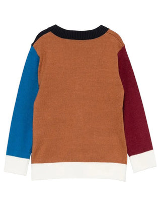 Manuel Ritz Maglia cardigan multicolor MR2714