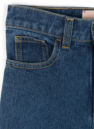 Elisabetta Franchi Jeans A Palazzo EFPA253.C aus Denim