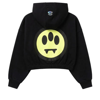 Barrow Felpa Cropped Con Cappuccio 032153 Per Bambina