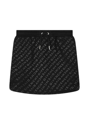 Givenchy Gonna in felpa logata H30401