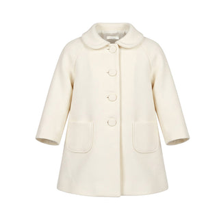 Coccodè Cappotto Classico Color Panna C64573/1 Per Neonata